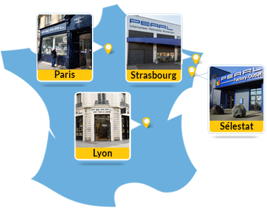 Click&Collect disponible dans notre 4 magasins : Paris, Strasbourg, Lyon et Sélestat