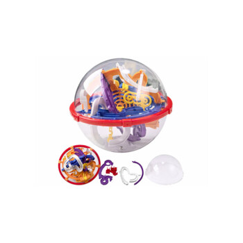 Goods & Gadgets Magic Maze Labyrinthe 3D à Boule XXL 20 Cm - Jeu D’Adresse Addictif