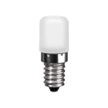 lot de 2 ampoules LED pour réfrigérateur, E14, T25, 150 lm, 2 watts, blanc  chaud - PEARL