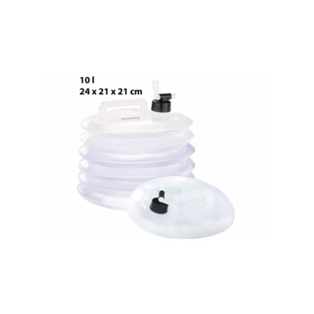 Lot de 3 réservoirs à eau pliables 10 l avec couvercle dense - Pour Lot de 3 réservoirs à eau pliables 10 l avec couvercle dense - Pour