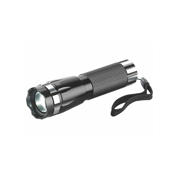 Lampe de poche LED-Cree 3 watts avec 3 modes d'éclairage, 150 lm,  focalisable, À LED