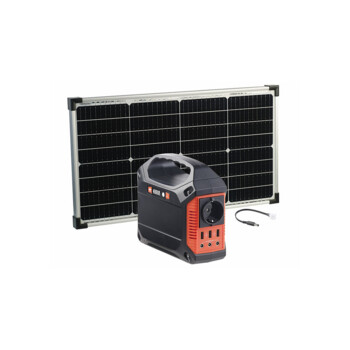 Batterie nomade 42 Ah + panneau solaire 20 W, Panneaux solaires et  éoliennes