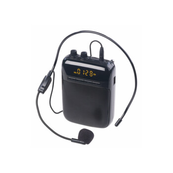 Microphone cravate filaire portable avec clip de 3,5 mm pour amplificateur  de voix
