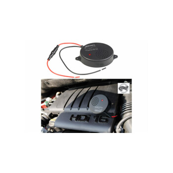 Dispositif anti-martre à ultrasons 17/29 kHz / 118 dB pour batterie auto 12  V