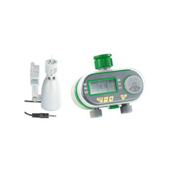 Minuteur d'arrosage programmable à 3 prises pour tuyau d'arrosage, minuterie de tuyau d