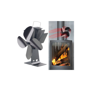 Ventilateur-répartiteur Pour Poêle Carlo Milano – Double, 65°C à 345°C