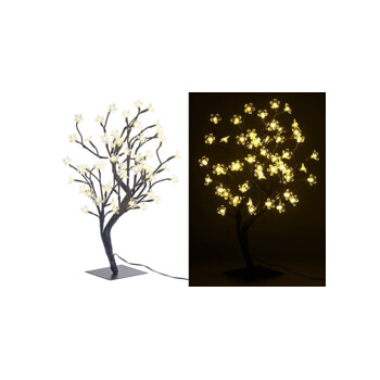 Branche à 16 LED alimentée par piles - Fleurs de cerisier [Lunartec]