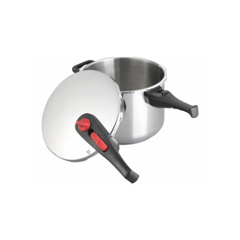 Autocuiseur 5 Litres Induction - Aluminium Avec Insert Vapeur - Pour Viande, Volaille, Fruits De Mer - Cuisson Rapide Et Sûre