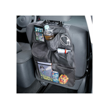 Organisateur de siège avant de voiture Mimigo, sac de rangement de siège  passager avec pochette rembourrée pour ordinateur portable, facilement  transféré dans un sac à main Messenger, parfait pour La