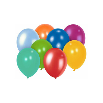 KIMPLAY 100 ballons à gonfler assortis - Multicolore