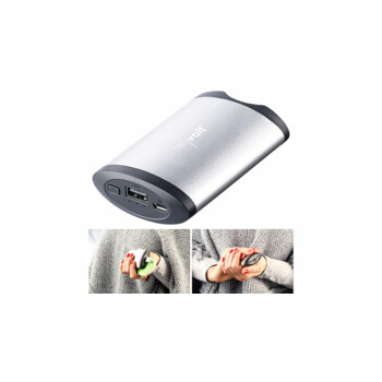 Batterie externe GENERIQUE Chauffe Mains Rechargeable Batterie pour  Smartphone 5200mAh USB Chaufferette Lumiere Electrique