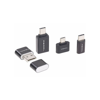 Lecteur de cartes MicroSD et adaptateurs OTG vers Micro-USB et