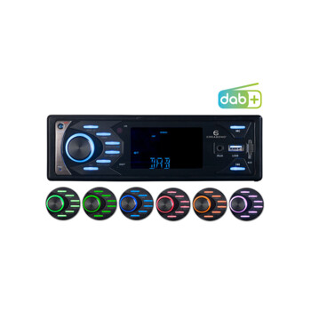 Autoradio DAB+, Bluetooth et Mains-Libres, 4x45W, CAS-4545 CreaSono, Audio  embarquée