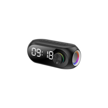 TFA 60254305: Réveil sans fil, noir, affichage LED rouge chez reichelt  elektronik