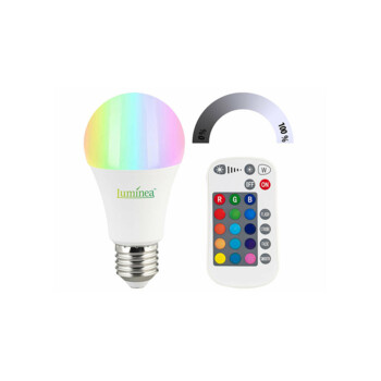 Ampoule LED Multicolore RVB, 16 Couleurs, Éclairage Domestique, Intensité  Variab