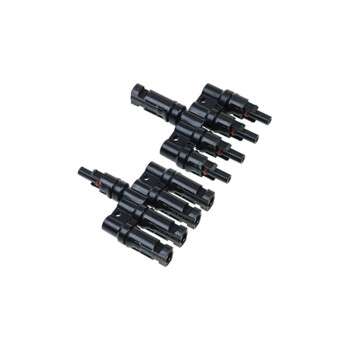 TRAMILY Adaptateurs Y Parallèles Panneaux Solaires - 1M/4F Et 1F/4M Connecteurs Solaires