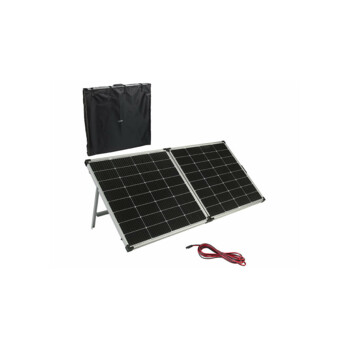 KHPL Panneaux solaires Portables 4 0W 20W Panneau Solaire Pliable