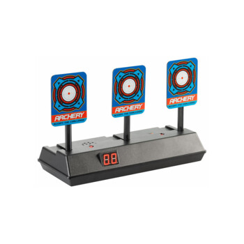 Lehoo Castle Cible Électronique Pour Nerf – 5 Cibles, 3 Modes De Jeu, Sons Et Lumières, Cadeau Dès 3 Ans