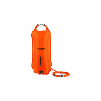 Bouée De Natation Gonflable PVC - Lot De 2 - Sac Étanche Intégré - Visible En Eau Libre - Pour Triathlon