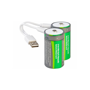 Lot de 4 batteries rechargeables 9 V, batterie au lithium 1300 mAh 9 V