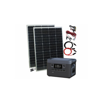 Batterie et convertisseur solaire HSG-1300, Batteries nomades