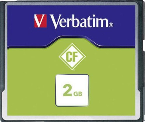 Carte Mémoire Compact Flash Verbatim - 2 Go