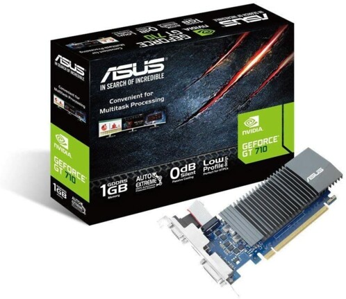 Carte graphique ASUS Geforce GT 710 1 GB RAM GDDR5 VGA