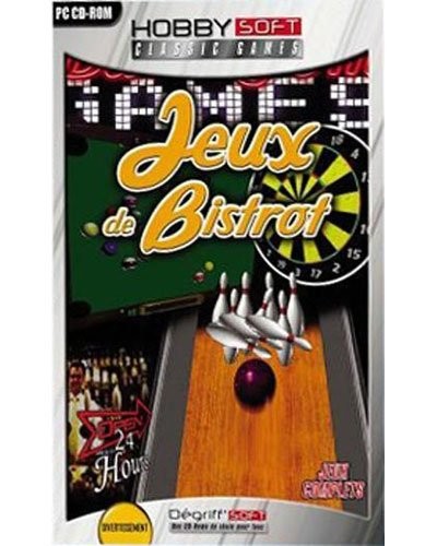 jeu vidéo pc windows jeux de bistrot hobby soft bowling billard flechettes