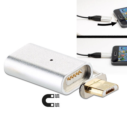 adaptateur chargeur micro usb magnetique pour smartphone toutes marques callstel