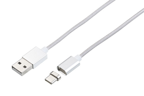 Câble USB transfert & chargement 1 m à connecteur magnétique USB-C