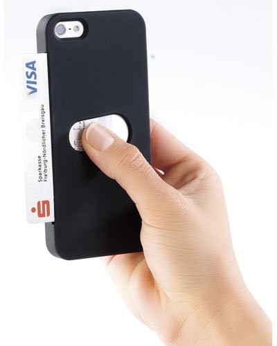 Coque de protection pour iPhone 5 / 5S / SE avec rangement carte