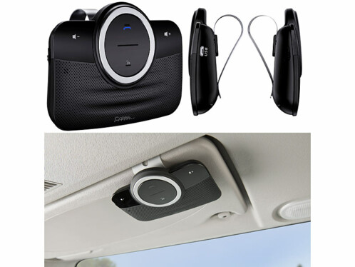 Kit Mains Libres Bluetooth Legal Compatible Siri Google Bfx 550