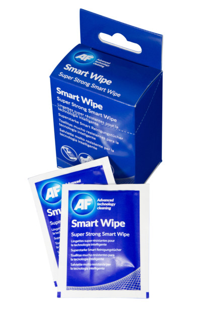 pack de 10 lingettes nettoyantes pour écrans smartphone pc tablette ipad manette de console réutilisabkles AF smart wipe