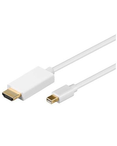 Câble Mini Displayport vers HDMI - 2m Goobay