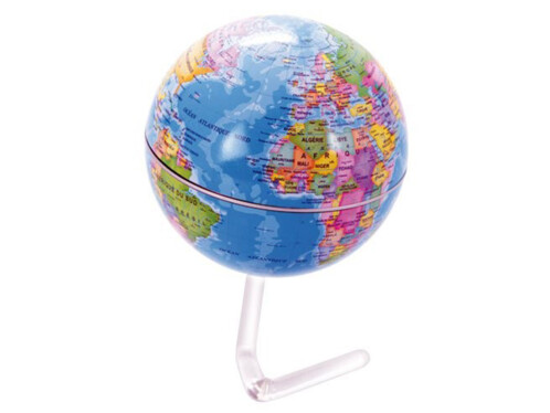 Globe terrestre rotatif motorisé