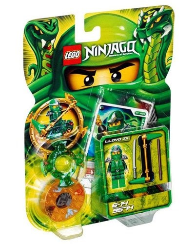 lego ninjago serpent vert