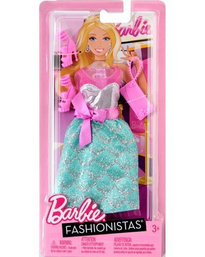Achat Habit Barbie Fashionista Avec Accessoires Robe Bleue Pearl Fr