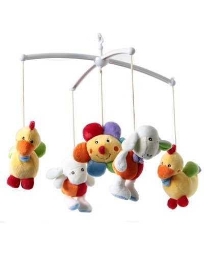 Bebe Et Puericulture Mobiles Pigeon Fleet Lit Bebe Mobile Animal Musical Berceau Mobile Chambre De Bebe Chambre Suspendue Decor Jouet Orange Marron Blanc Lapin Cadeaux De Naissance Et Souvenirs