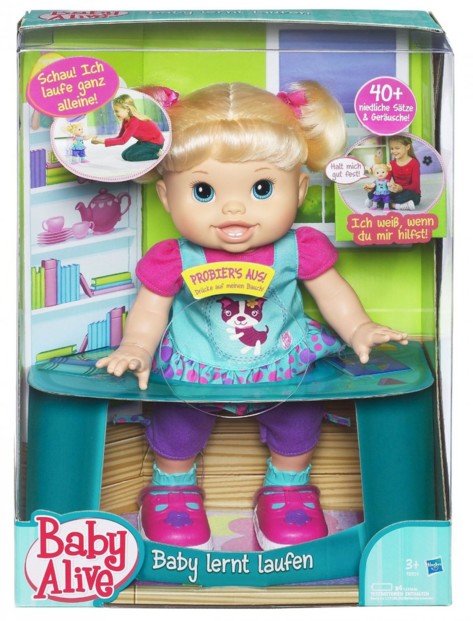 Poupee Baby Alive Bebe Apprend A Marcher Jouet Fille Pearl Fr