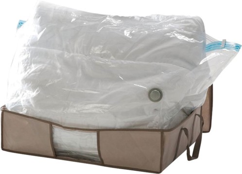 Sac Avec Housse Pour Rangement Sous Vide Linge Et Habits Pearl Fr