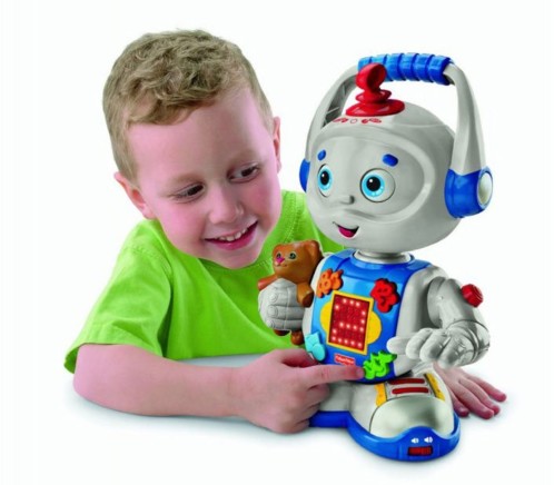 Toby Le Robot Fisher Price Jouet D Eveil Francais Et Anglais Pearl Fr