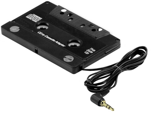 adaptateur audio pour lecteur cassette k7 voiture avec câble jack casque philips