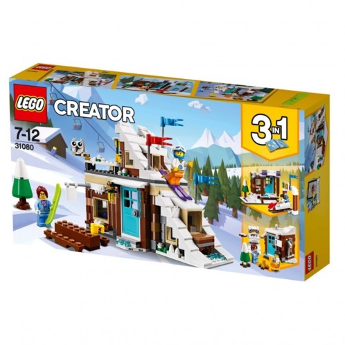Le chalet de montage LEGO Creator 31080 | Pearl.fr
