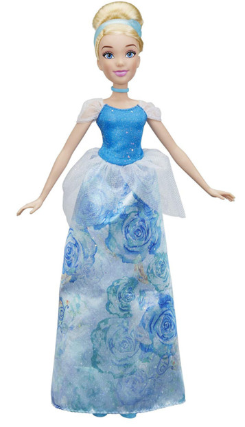 Poupée articulée Cendrillon dans une magnifique robe bleu de la collection princess de Disney