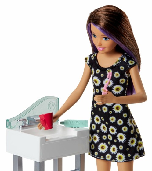 Barbie Baby Sitter Fjb01 Pearl Fr Barbie Baby Sitter Fjb01 Pearl Fr