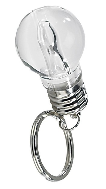 Lampe de poche & porte-clés ''Ampoule''
