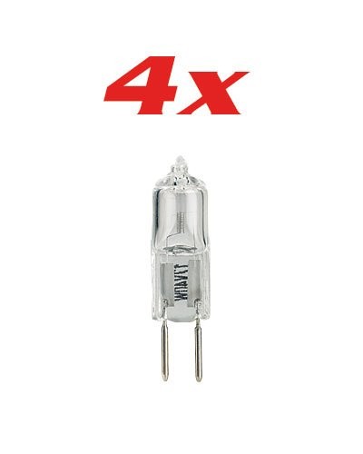 4 Ampoules Gy6.35 halogène Xénon 16 W