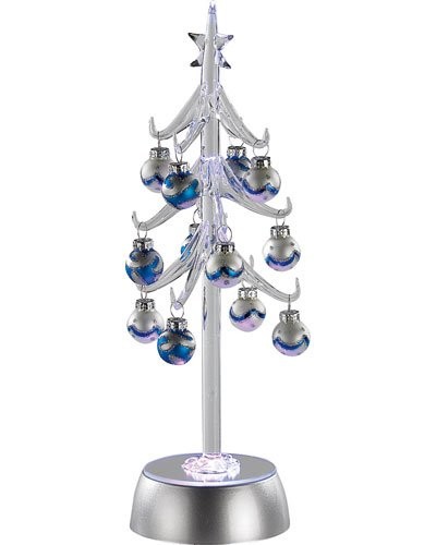 Arbre à LED en verre à jeux de lumières