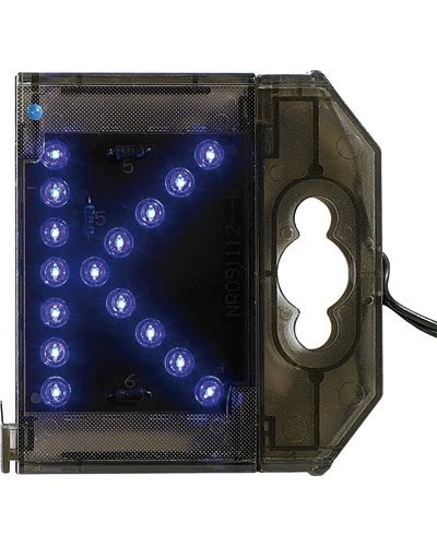Lettre lumineuse à LED - ''K'' bleu