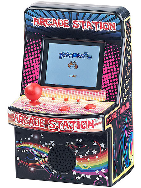 Portable Rétro 8-Bit Mini Arcade Cabinet comprend 200 construit en Jeux 